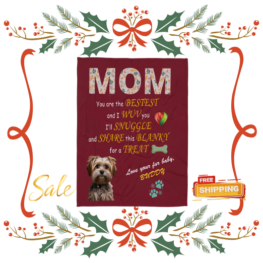 White Sherpa Polar fleece blanket Double layer 60x80 MOM