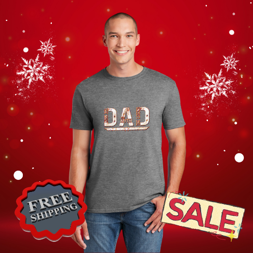 Dad T-Shirt Hero Myth Legend