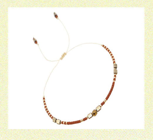 Braided Rope Bracelet Handmade Tiny Friendship and Love