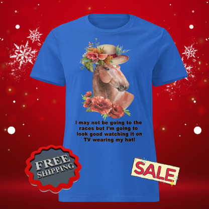 Women’s basic softstyle t-shirt Horses and Hats