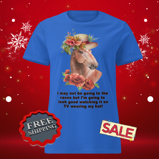 Women’s basic softstyle t-shirt Horses and Hats