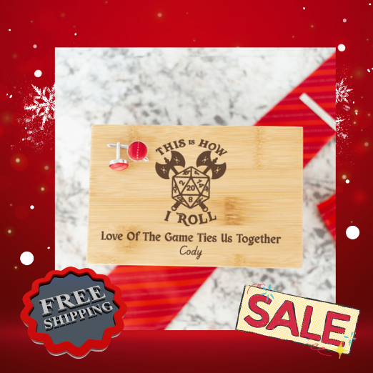 Custom Design D&D Tie Box with kids names