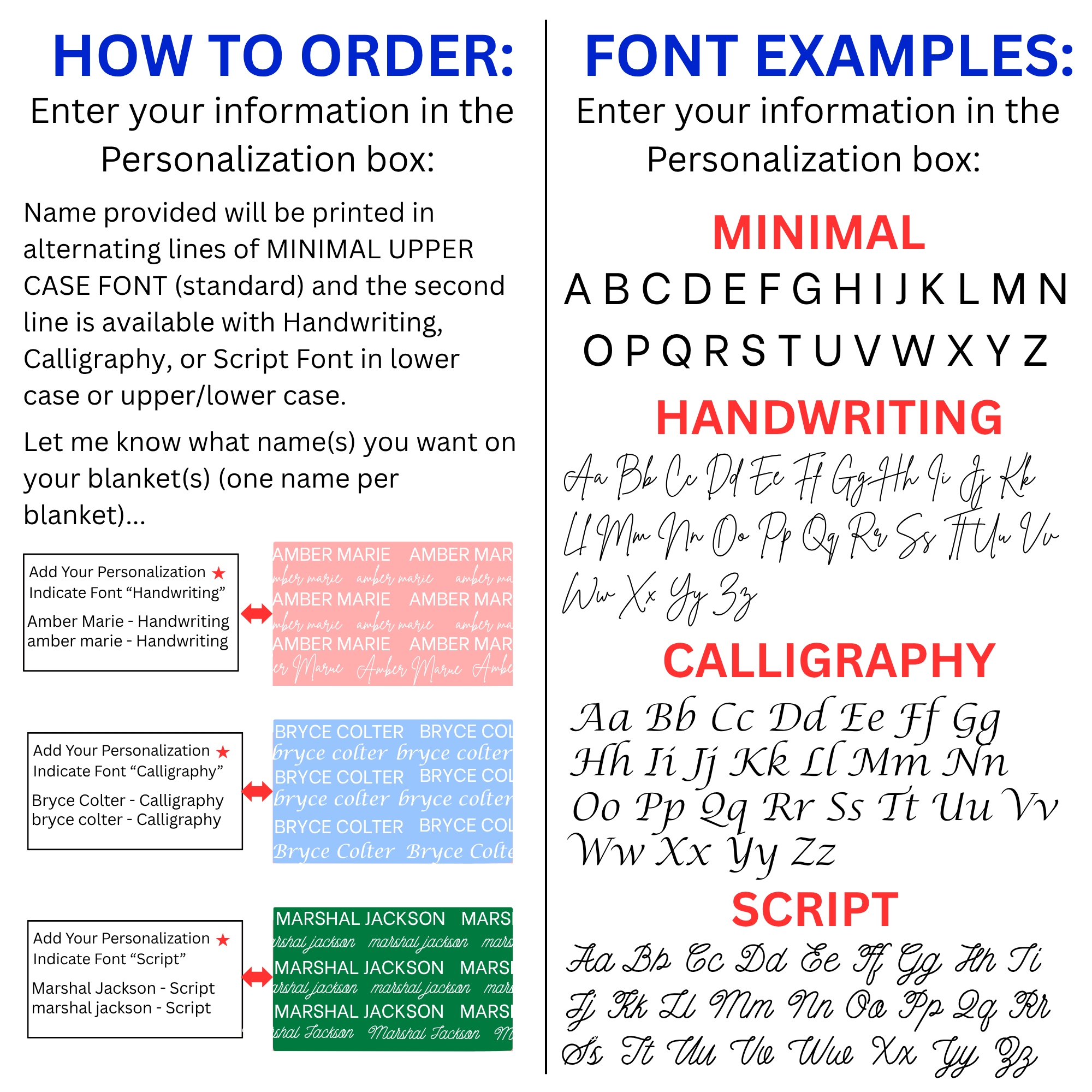 Custom Baby Gift – Personalized Baby Name Blanket, Custom Baby Blanket with Name, Newborn Hospital Blanket, Baby Name Swaddle, Toddler and beyond