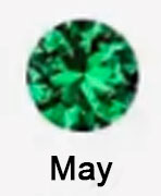 Mom Heart Charm Silver Heart Bracelet with Birthstone Crystals. Add your Mom's children, grandchildren, pets birthstones.