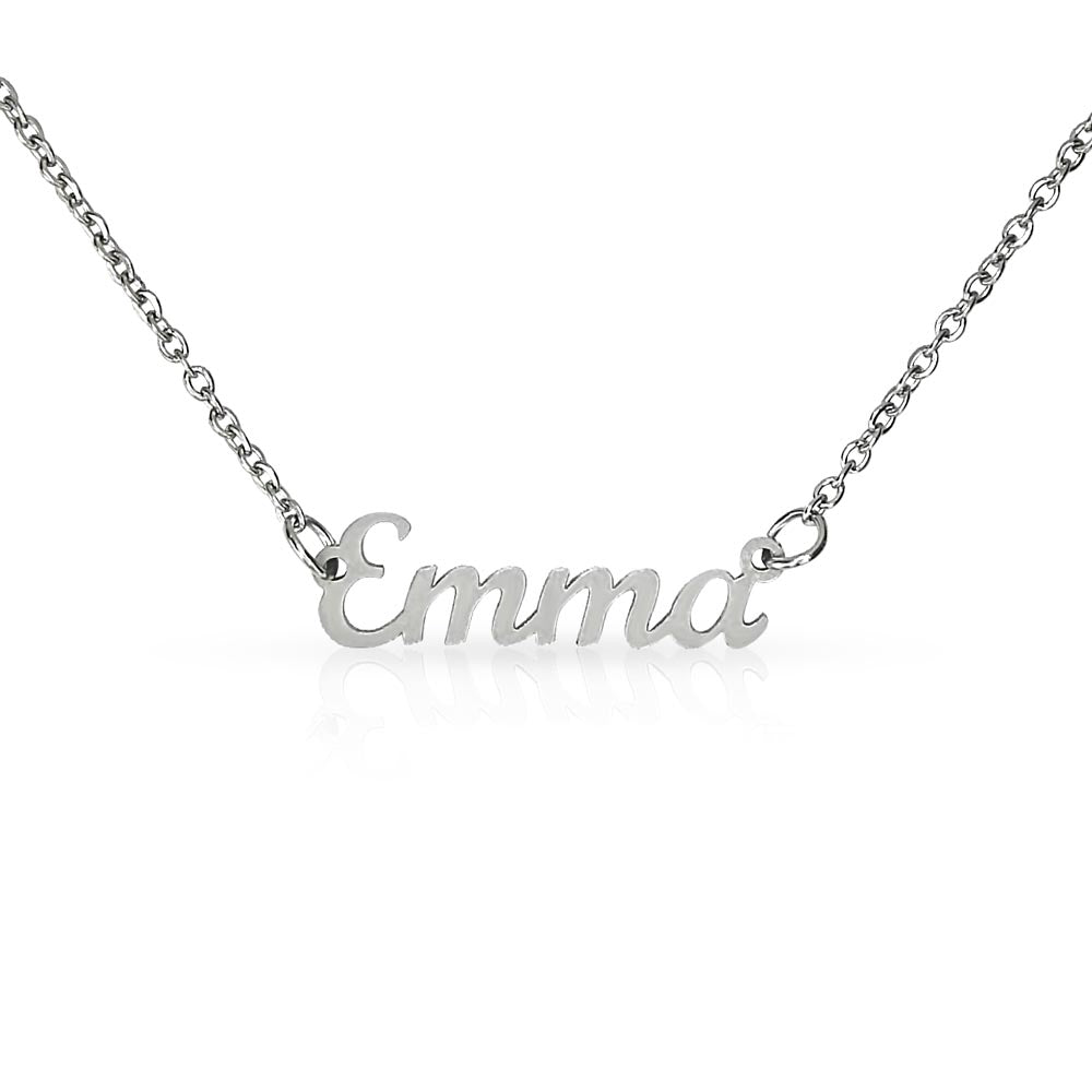 Luxury Personalized Name Necklace for Women – Custom Gold or Silver – A Gift They’ll Treasure Forever