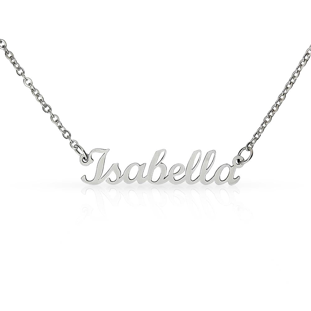 Luxury Personalized Name Necklace for Women – Custom Gold or Silver – A Gift They’ll Treasure Forever