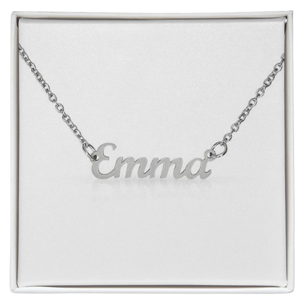 Luxury Personalized Name Necklace for Women – Custom Gold or Silver – A Gift They’ll Treasure Forever