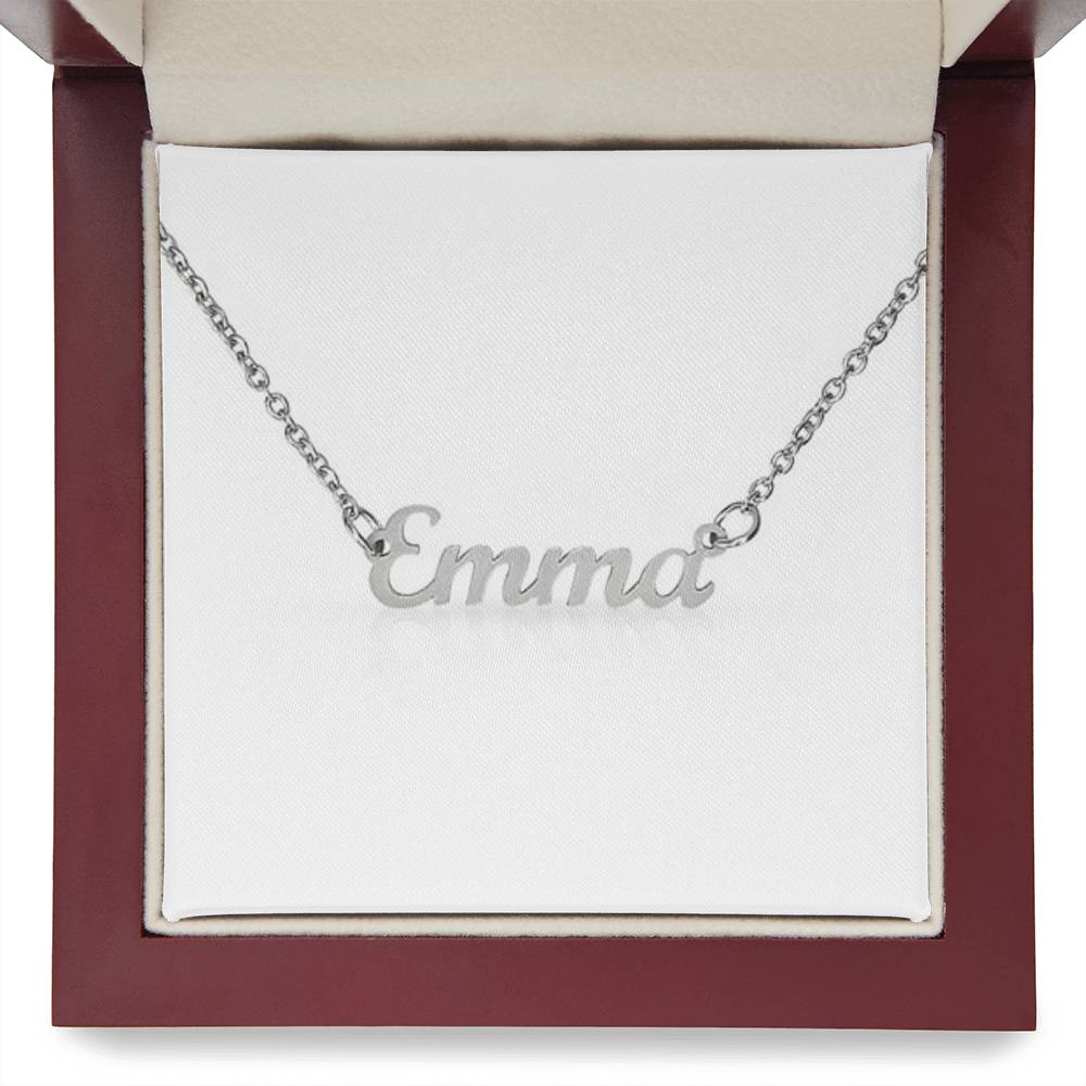 Luxury Personalized Name Necklace for Women – Custom Gold or Silver – A Gift They’ll Treasure Forever