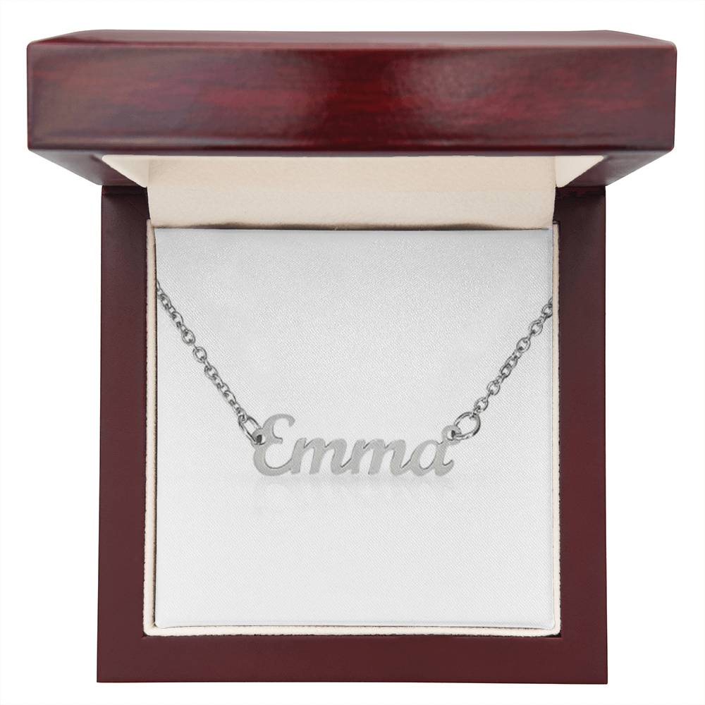 Luxury Personalized Name Necklace for Women – Custom Gold or Silver – A Gift They’ll Treasure Forever
