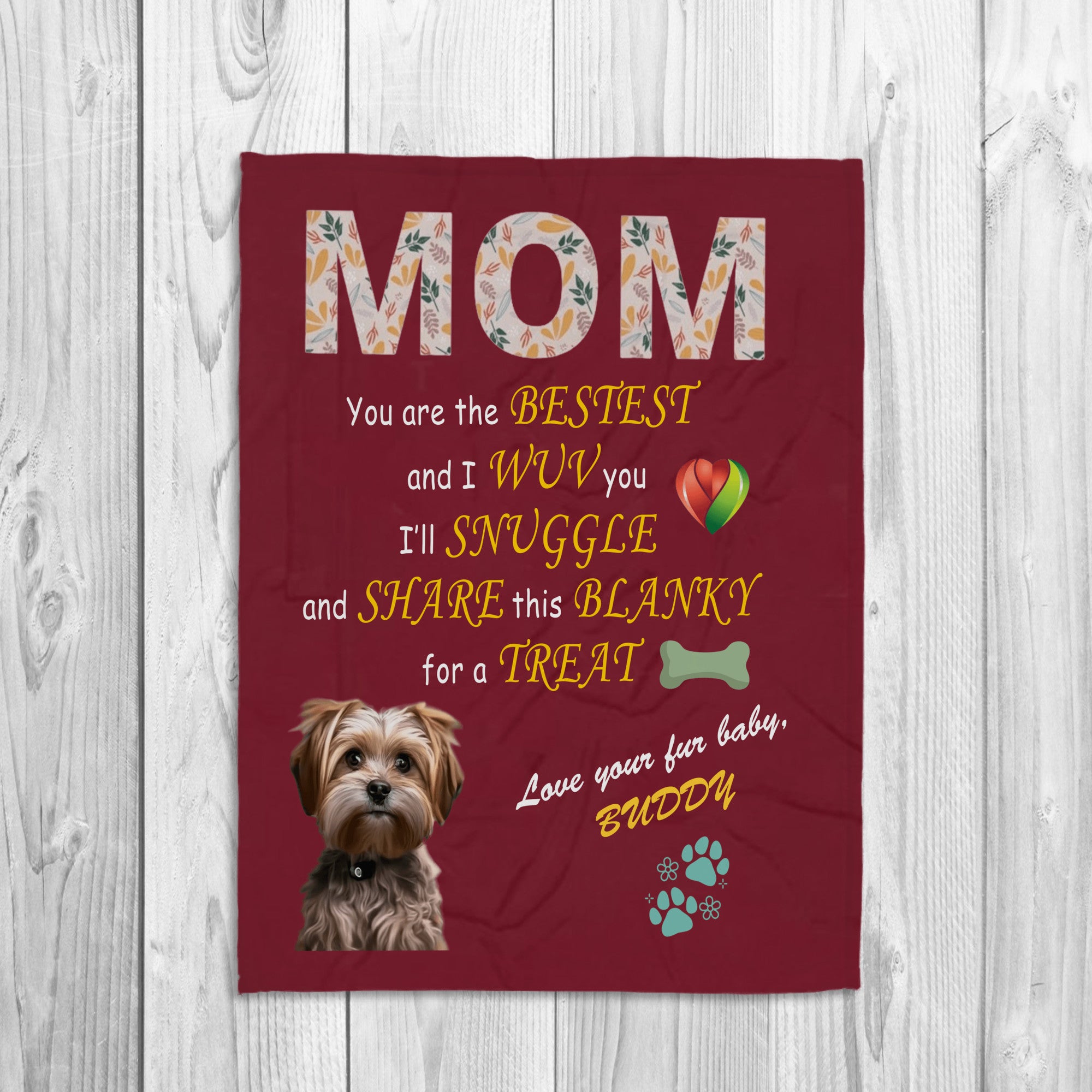 White Sherpa Polar fleece blanket Double layer 60x80 MOM