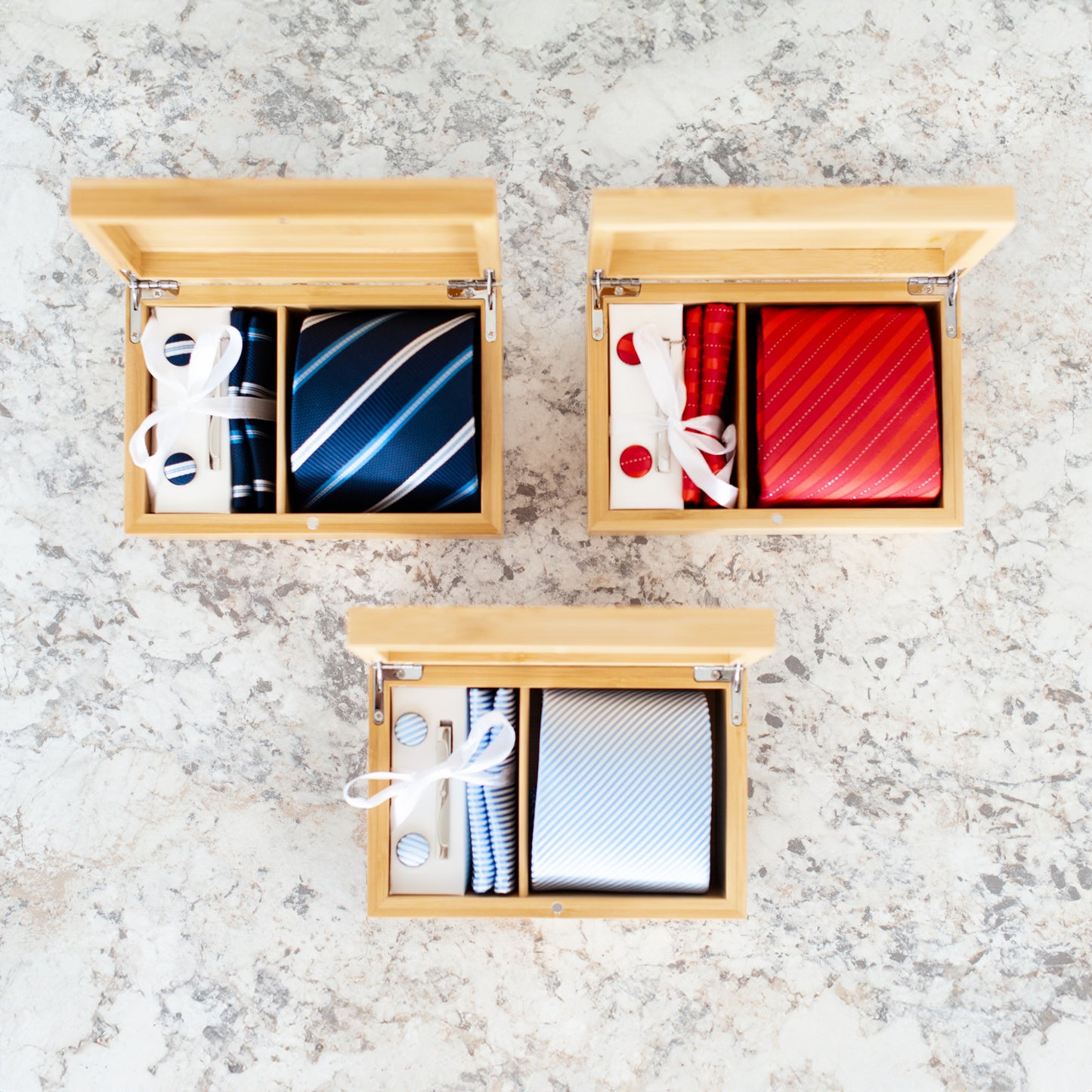 Custom Dad Dog Paws Tie Box