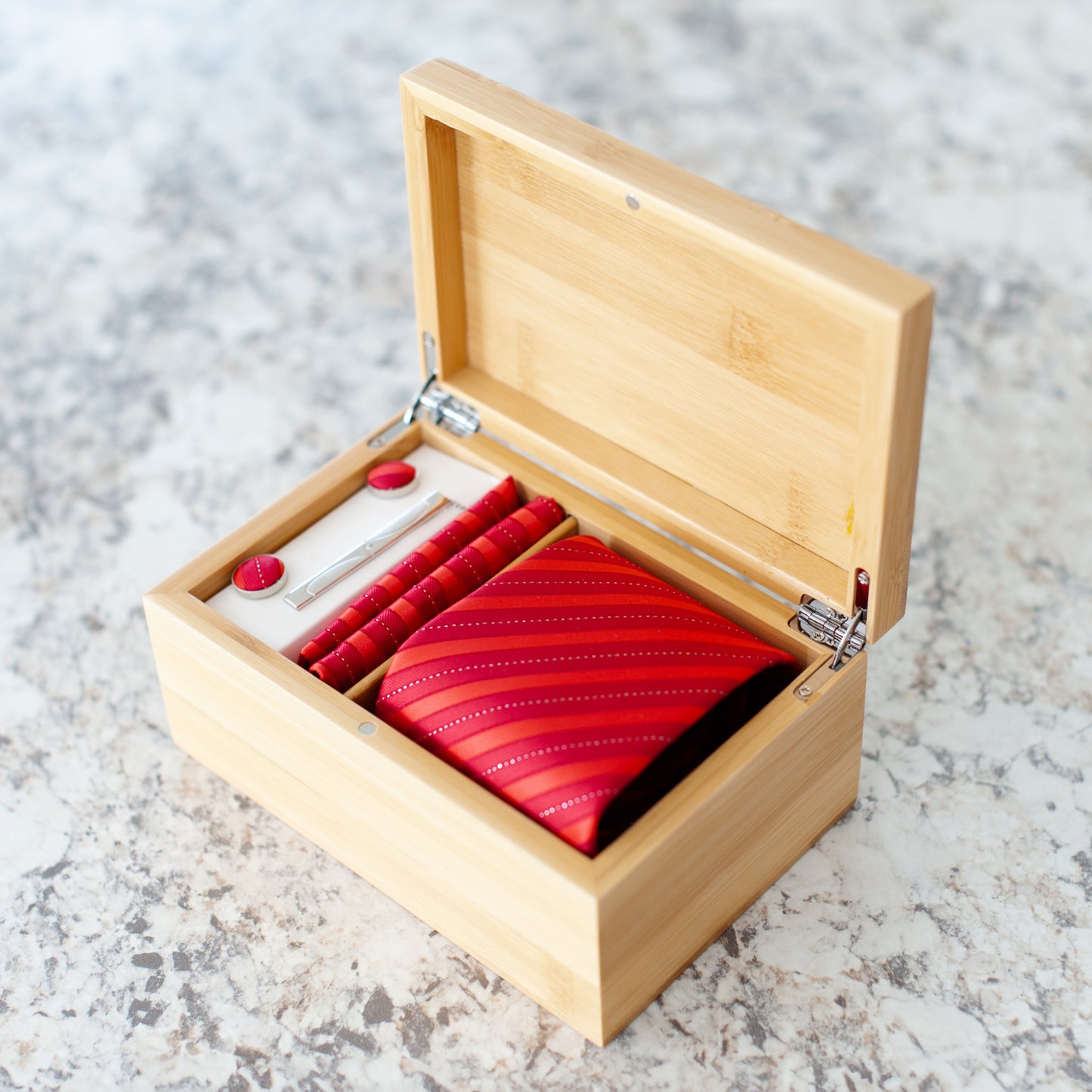 Custom Dad Dog Paws Tie Box