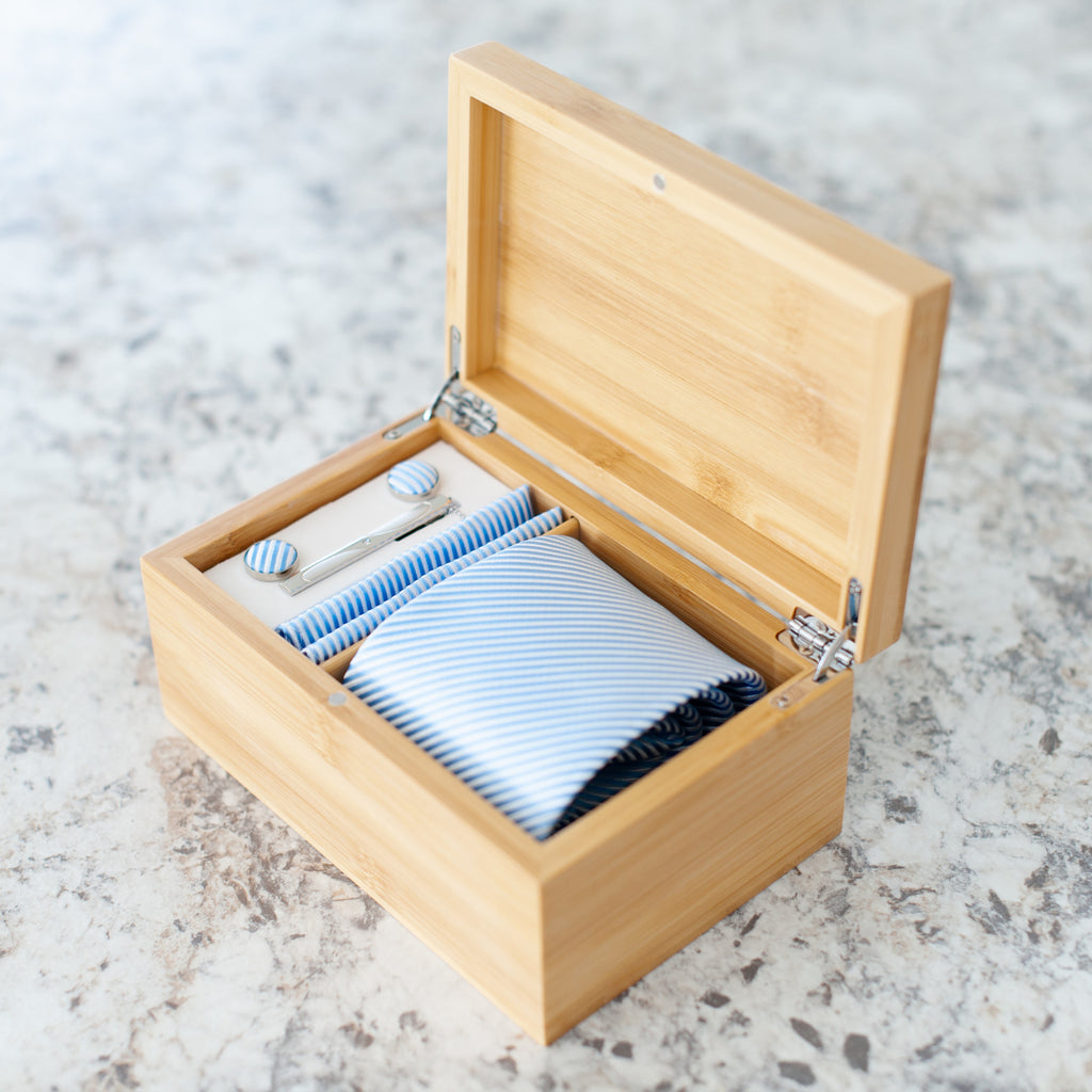 Custom Dad Dog Paws Tie Box