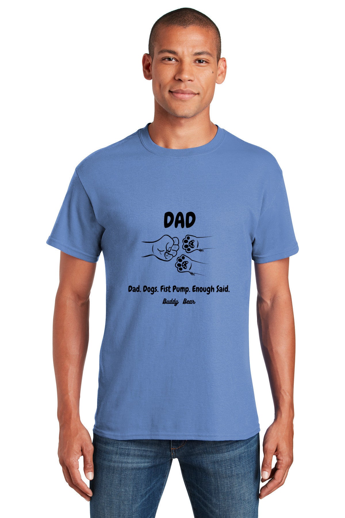 Dad Dog Paws Fist Pump Shirt
