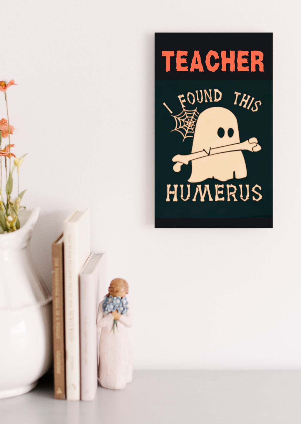 Teacher I found this humerus Wood Sign UV Printed MDF Sign - 6x10