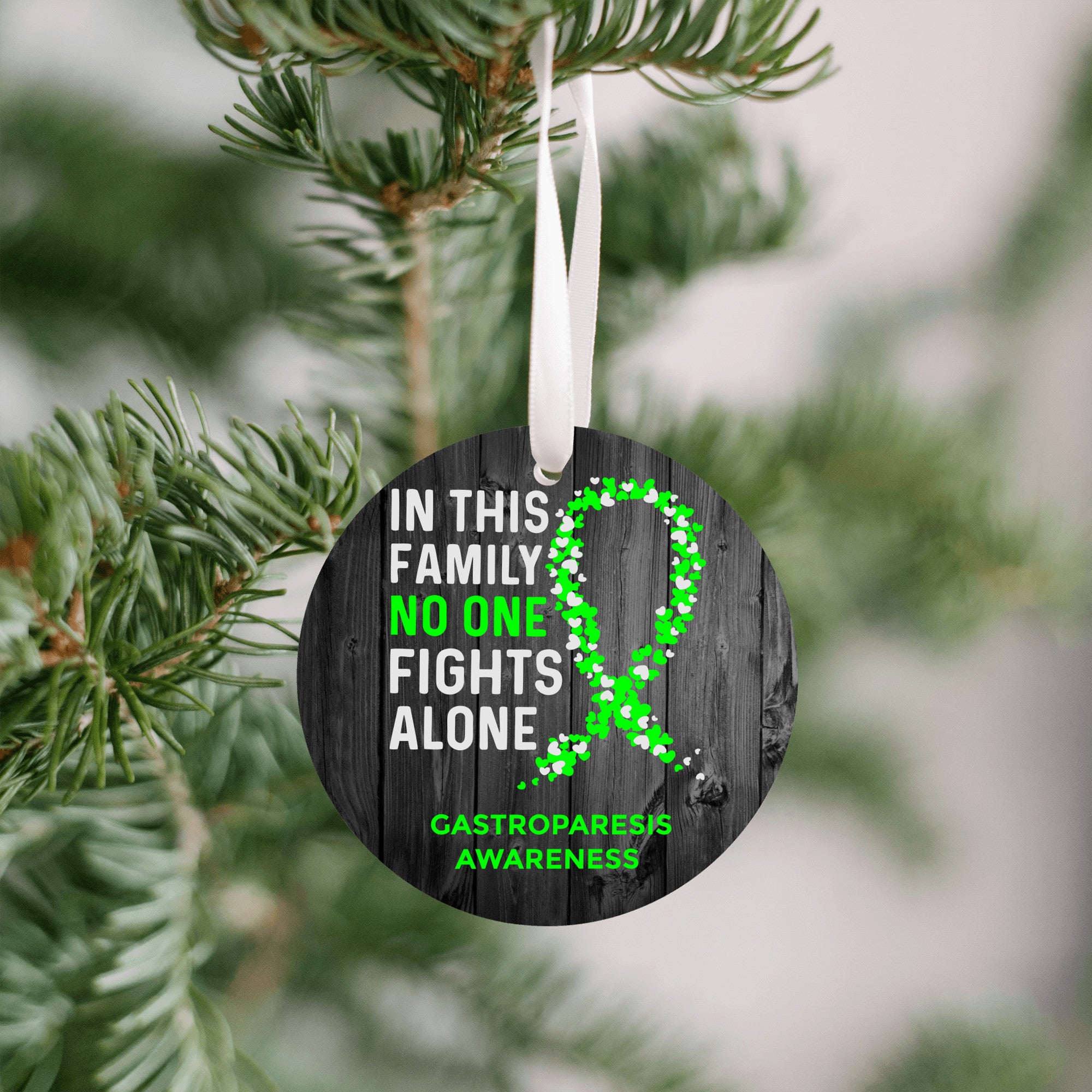 Gastroparesis Christmas Ornament