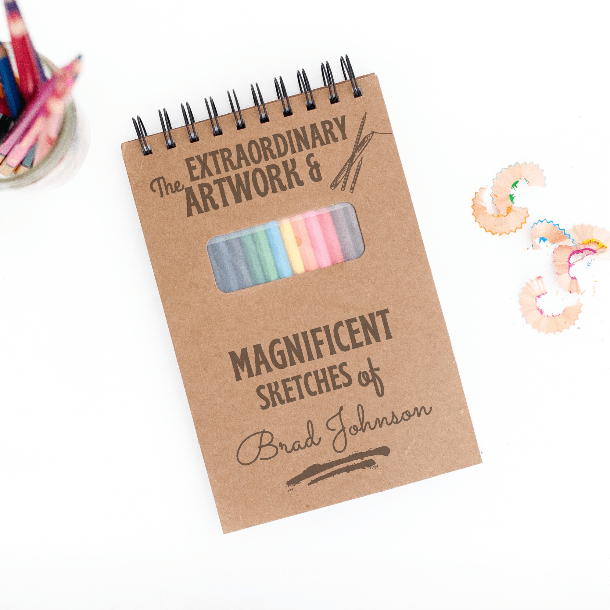 Sketch Book The Extraordinary Artwork & Magnificent Sketches of Brad Johnson