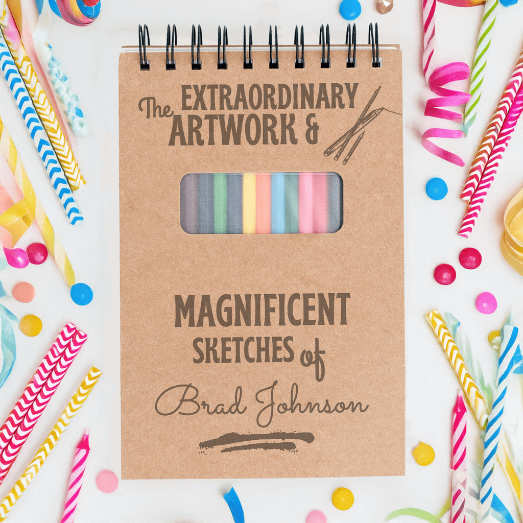 Sketch Book The Extraordinary Artwork & Magnificent Sketches of Brad Johnson
