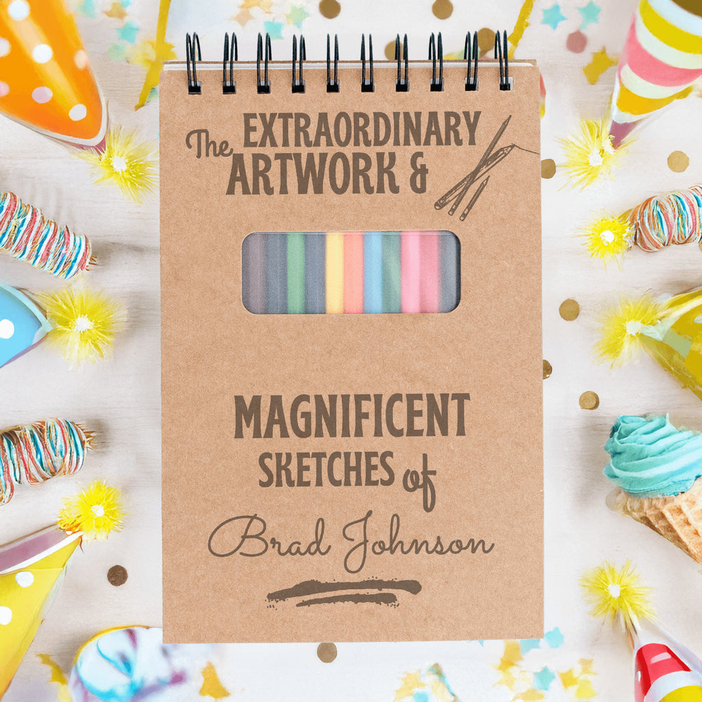 Sketch Book The Extraordinary Artwork & Magnificent Sketches of Brad Johnson