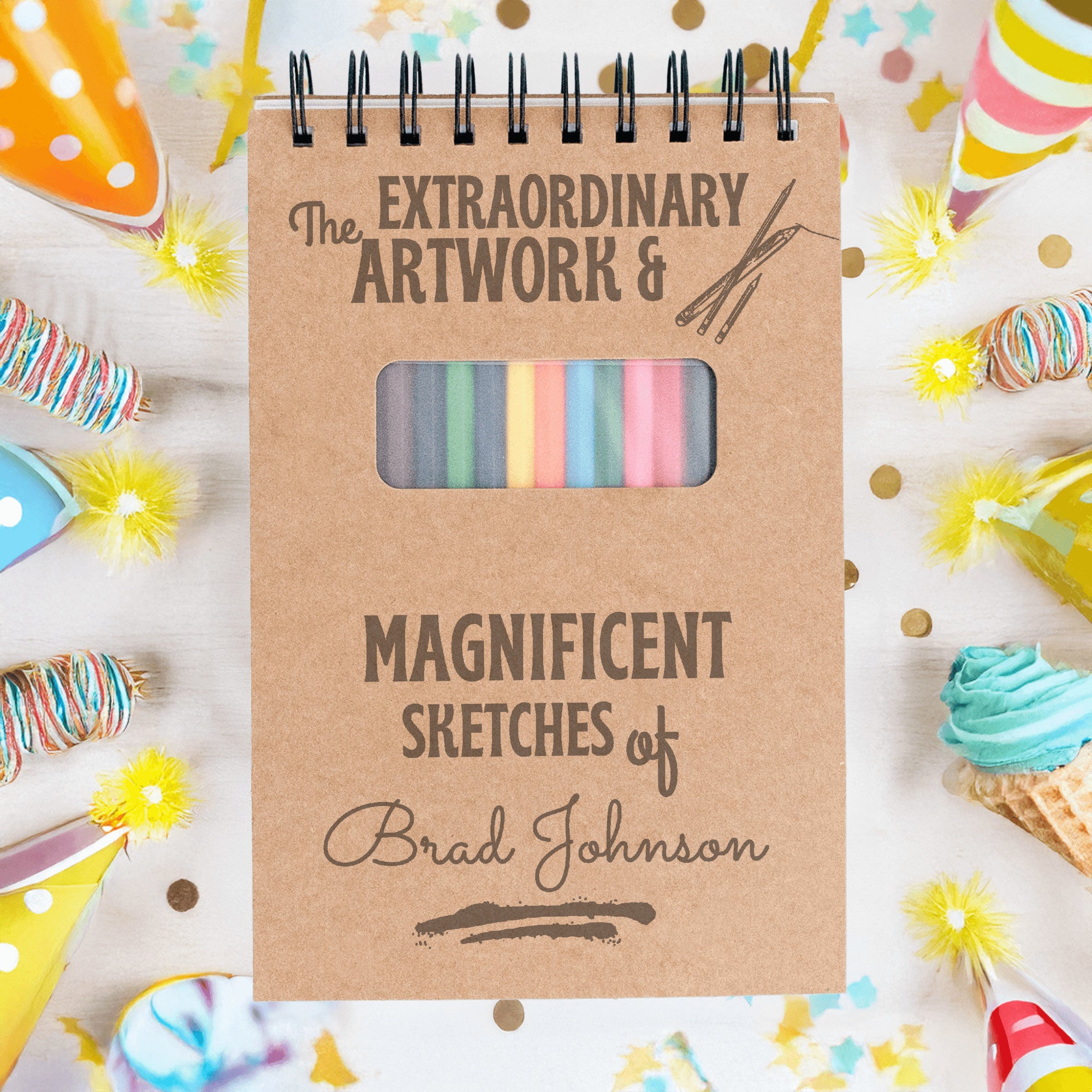 Sketch Book The Extraordinary Artwork & Magnificent Sketches of Brad Johnson