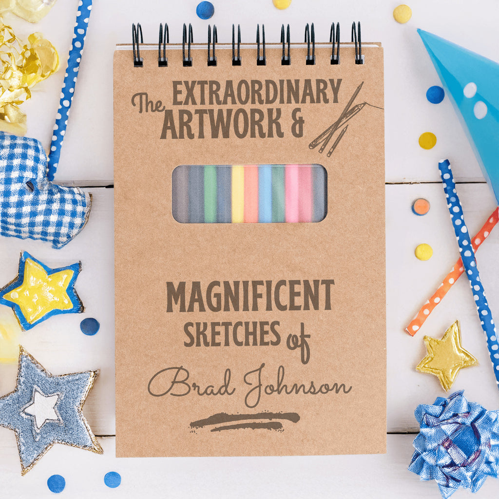 Sketch Book The Extraordinary Artwork & Magnificent Sketches of Brad Johnson