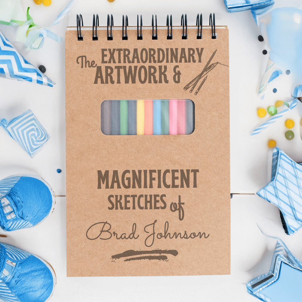 Sketch Book The Extraordinary Artwork & Magnificent Sketches of Brad Johnson