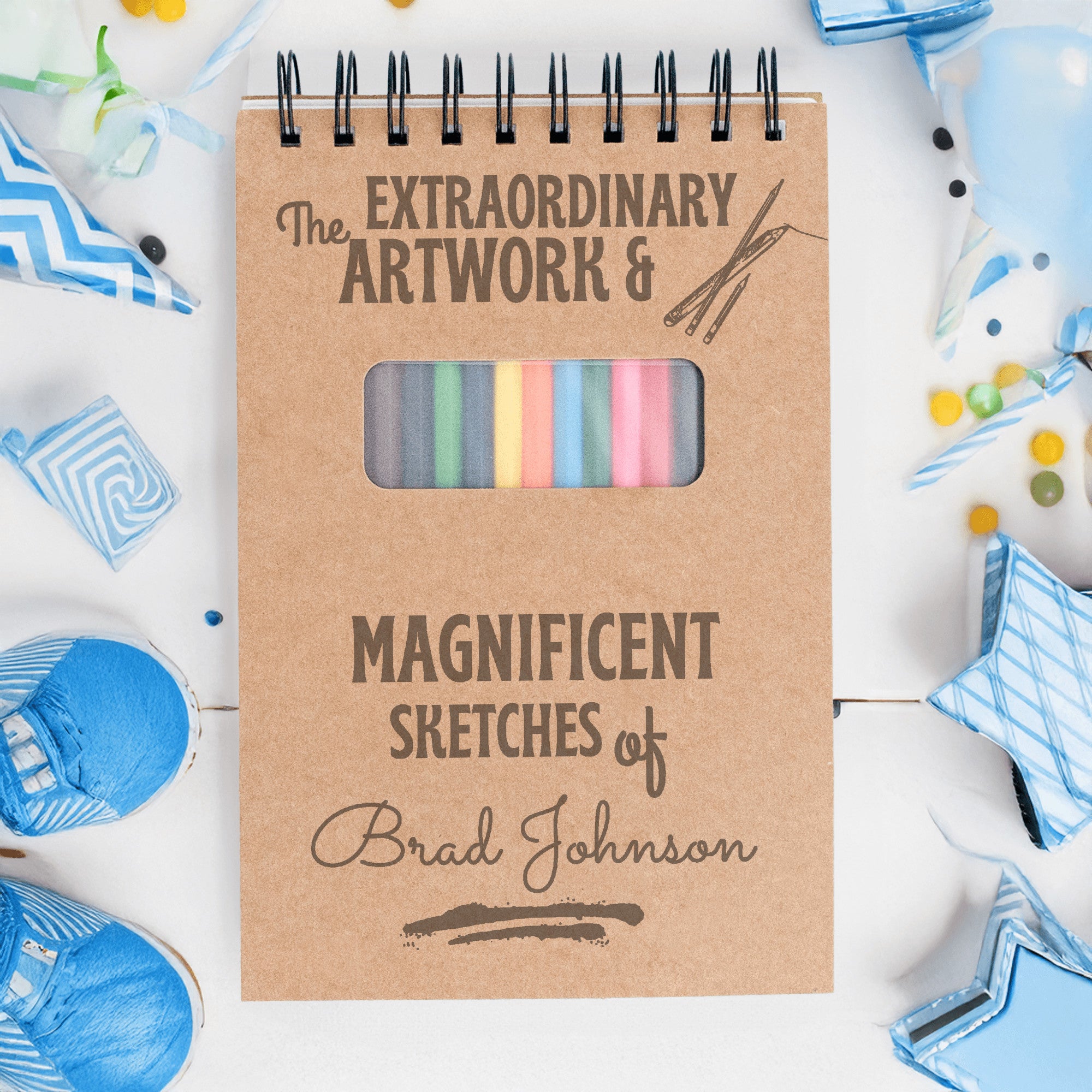 Sketch Book The Extraordinary Artwork & Magnificent Sketches of Brad Johnson