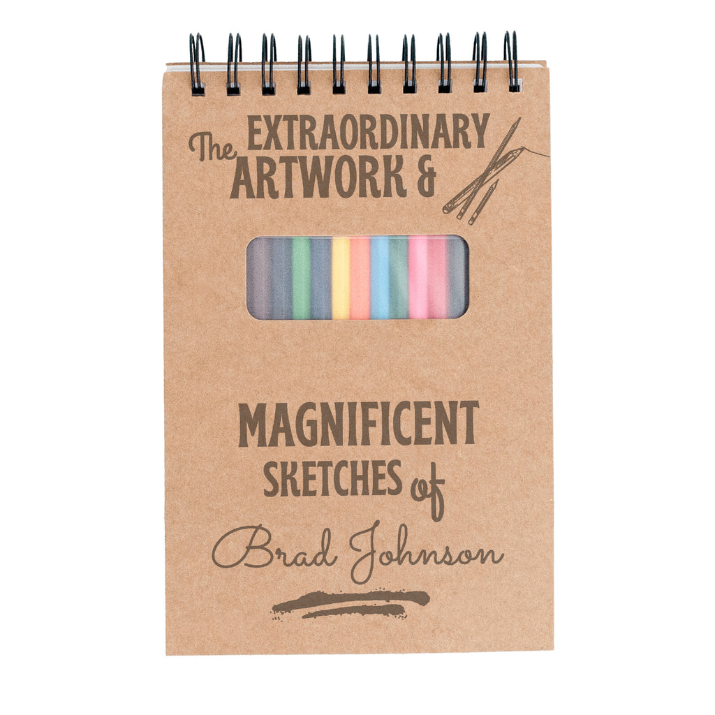 Sketch Book The Extraordinary Artwork & Magnificent Sketches of Brad Johnson