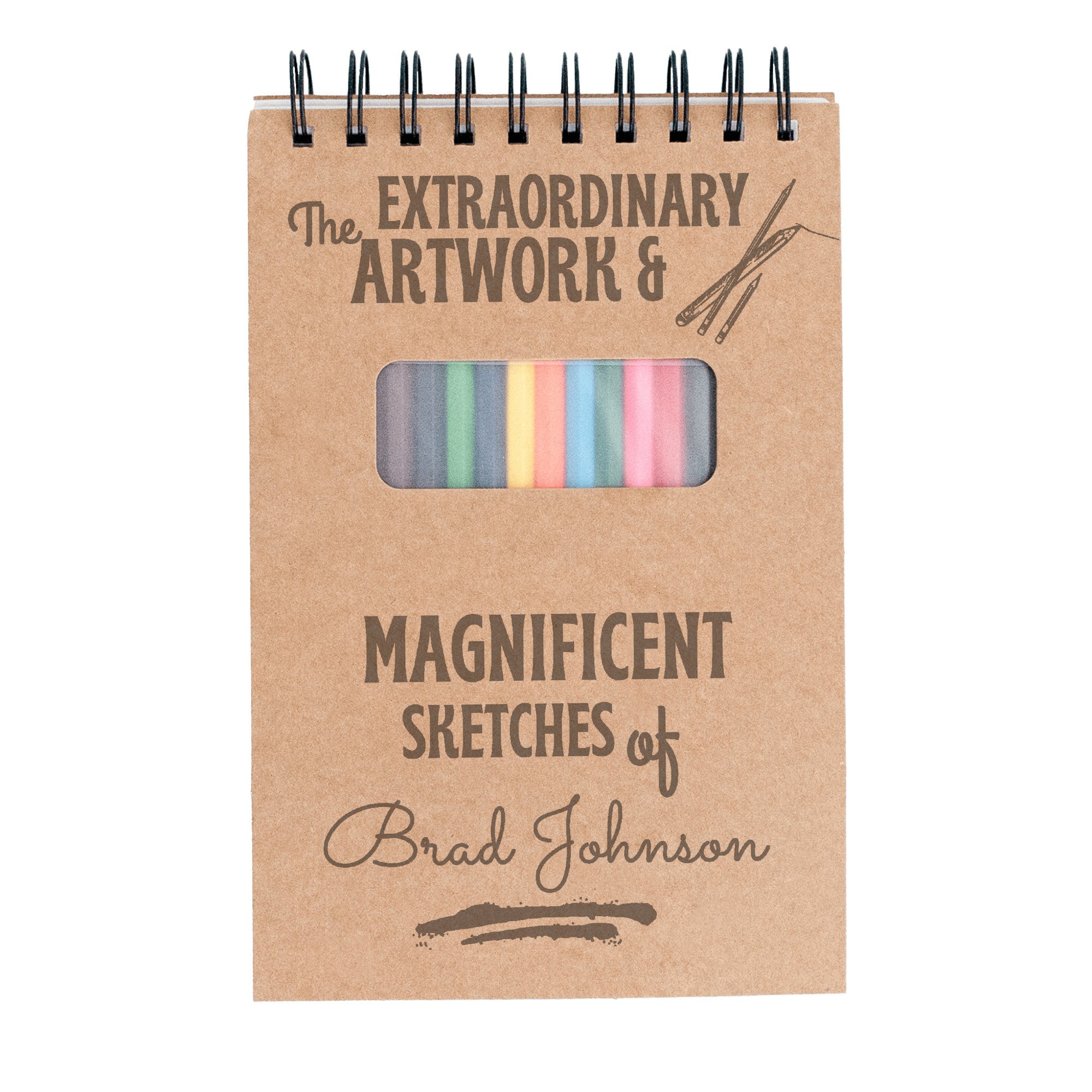 Sketch Book The Extraordinary Artwork & Magnificent Sketches of Brad Johnson