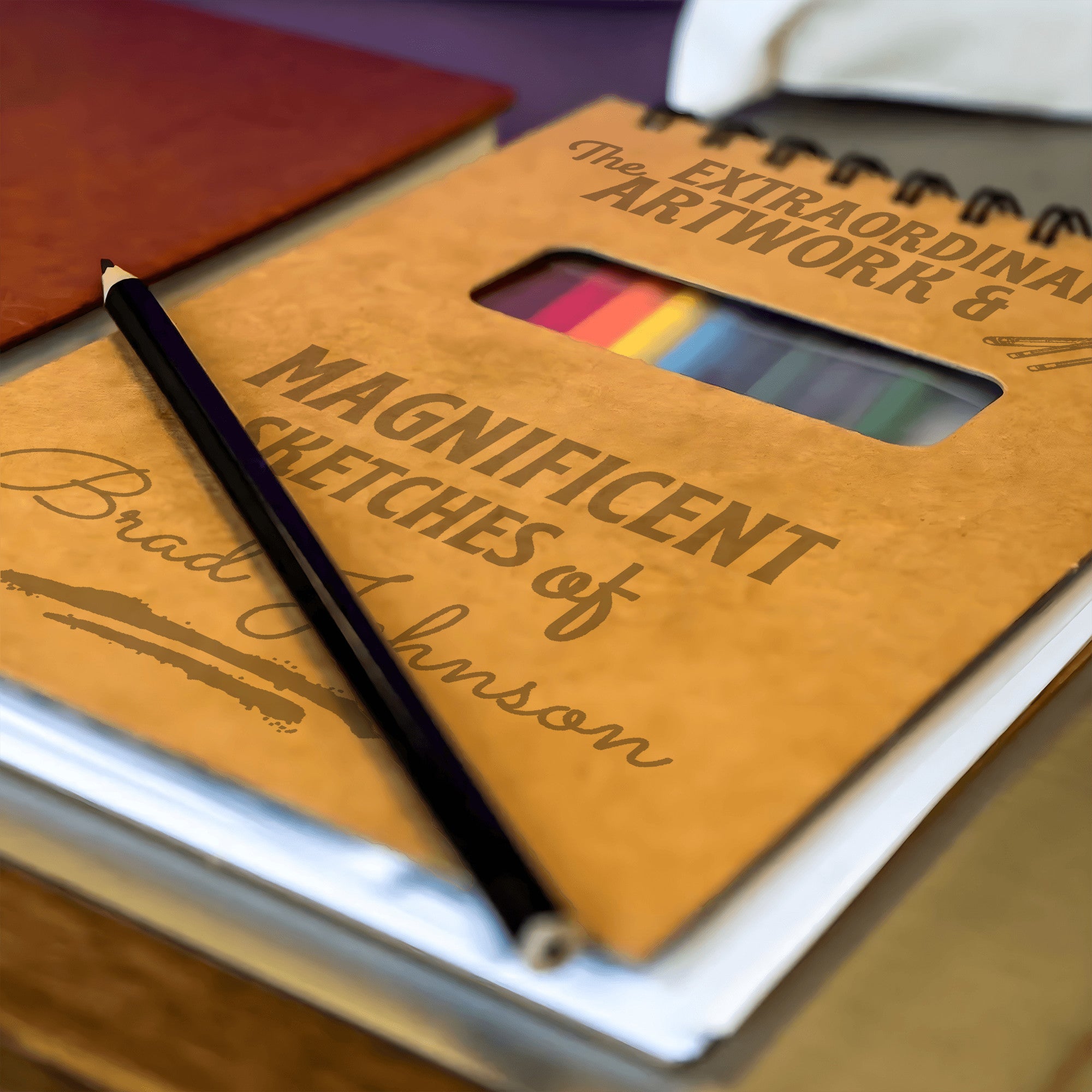 Sketch Book The Extraordinary Artwork & Magnificent Sketches of Brad Johnson