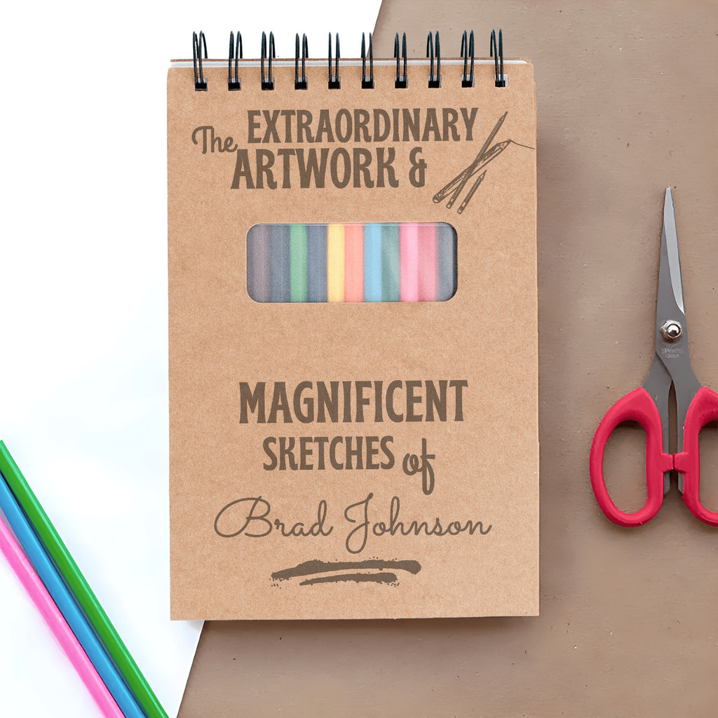 Sketch Book The Extraordinary Artwork & Magnificent Sketches of Brad Johnson