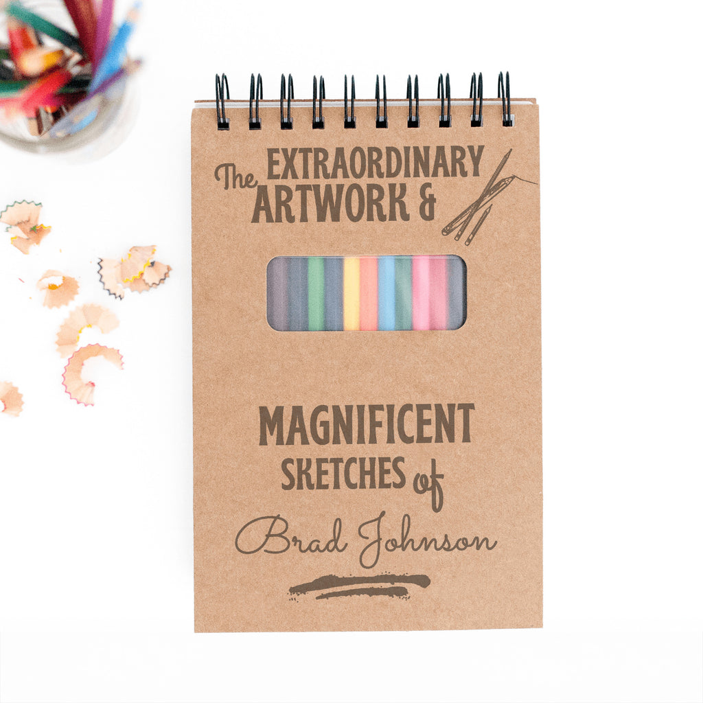 Sketch Book The Extraordinary Artwork & Magnificent Sketches of Brad Johnson