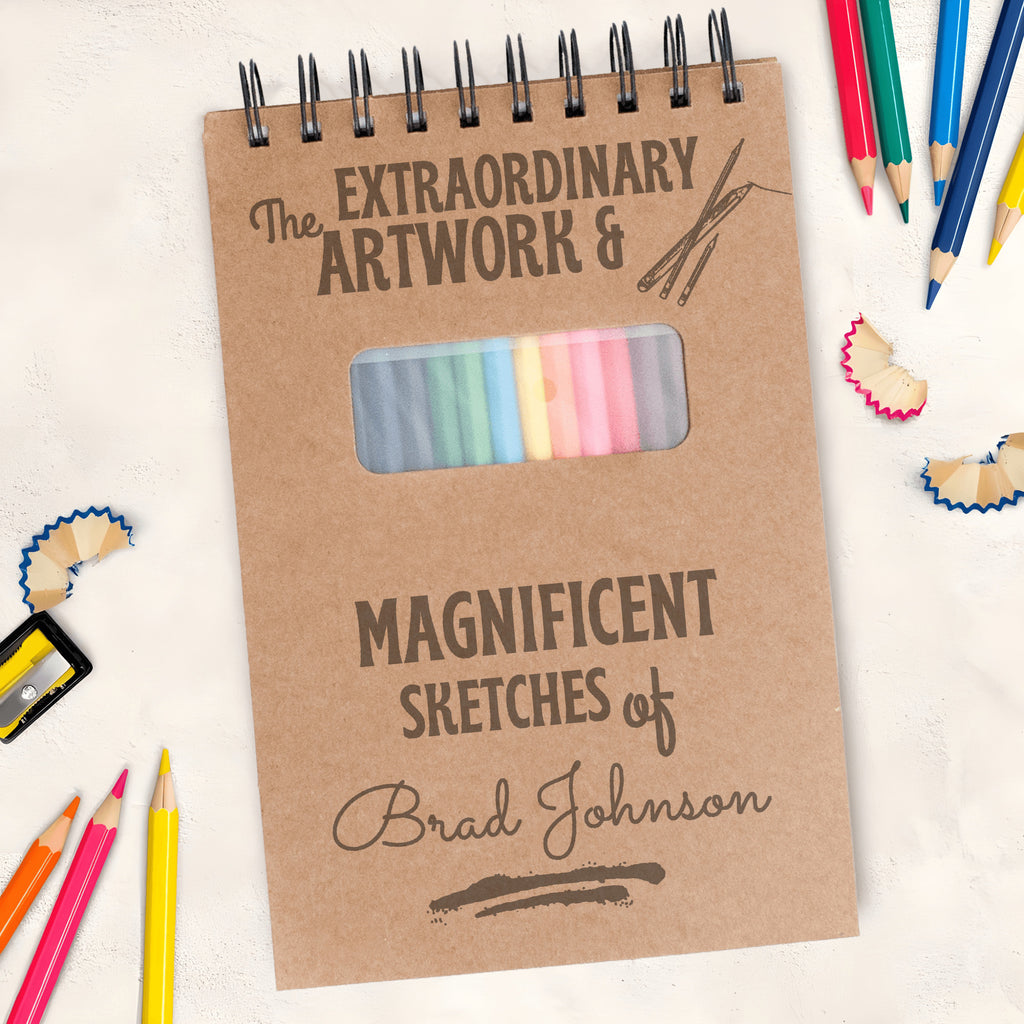 Sketch Book The Extraordinary Artwork & Magnificent Sketches of Brad Johnson