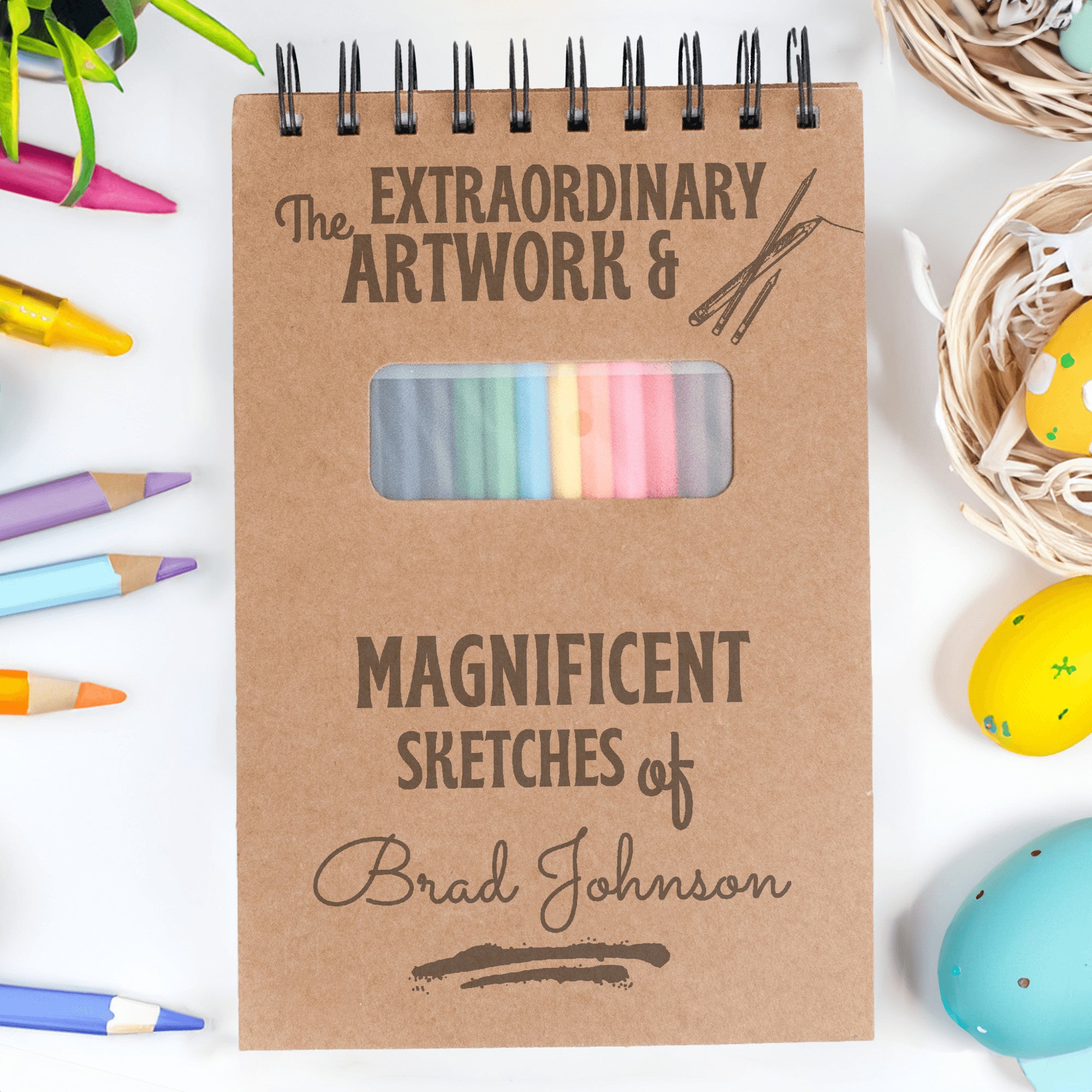 Sketch Book The Extraordinary Artwork & Magnificent Sketches of Brad Johnson