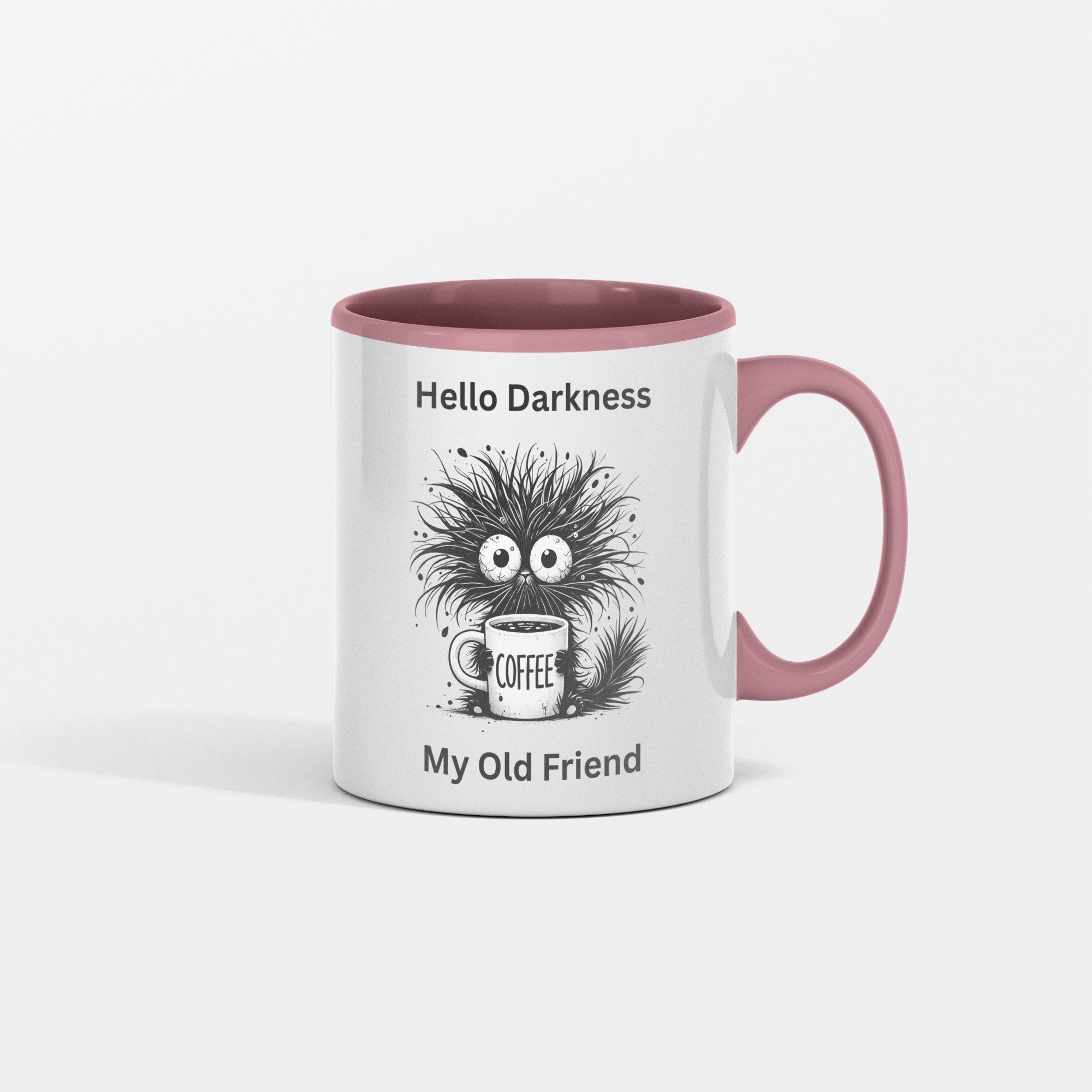 Ceramic Mug Hello Darkness My Old Friend