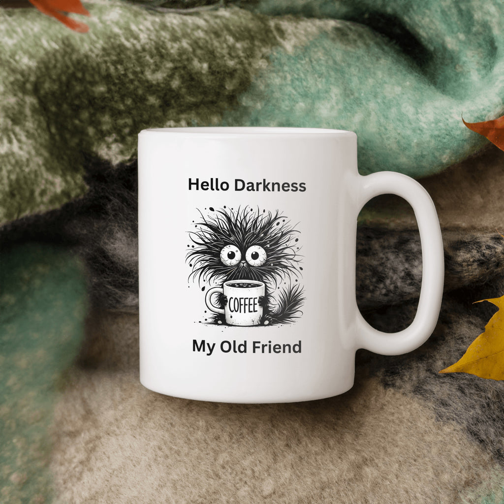 Ceramic Mug Hello Darkness My Old Friend