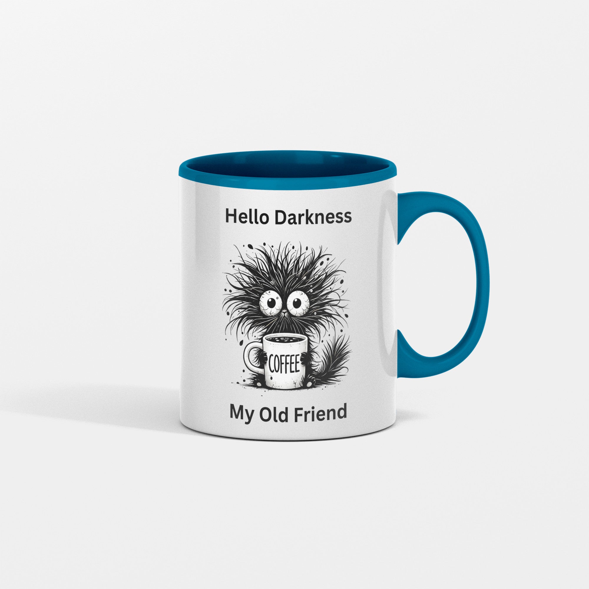 Ceramic Mug Hello Darkness My Old Friend