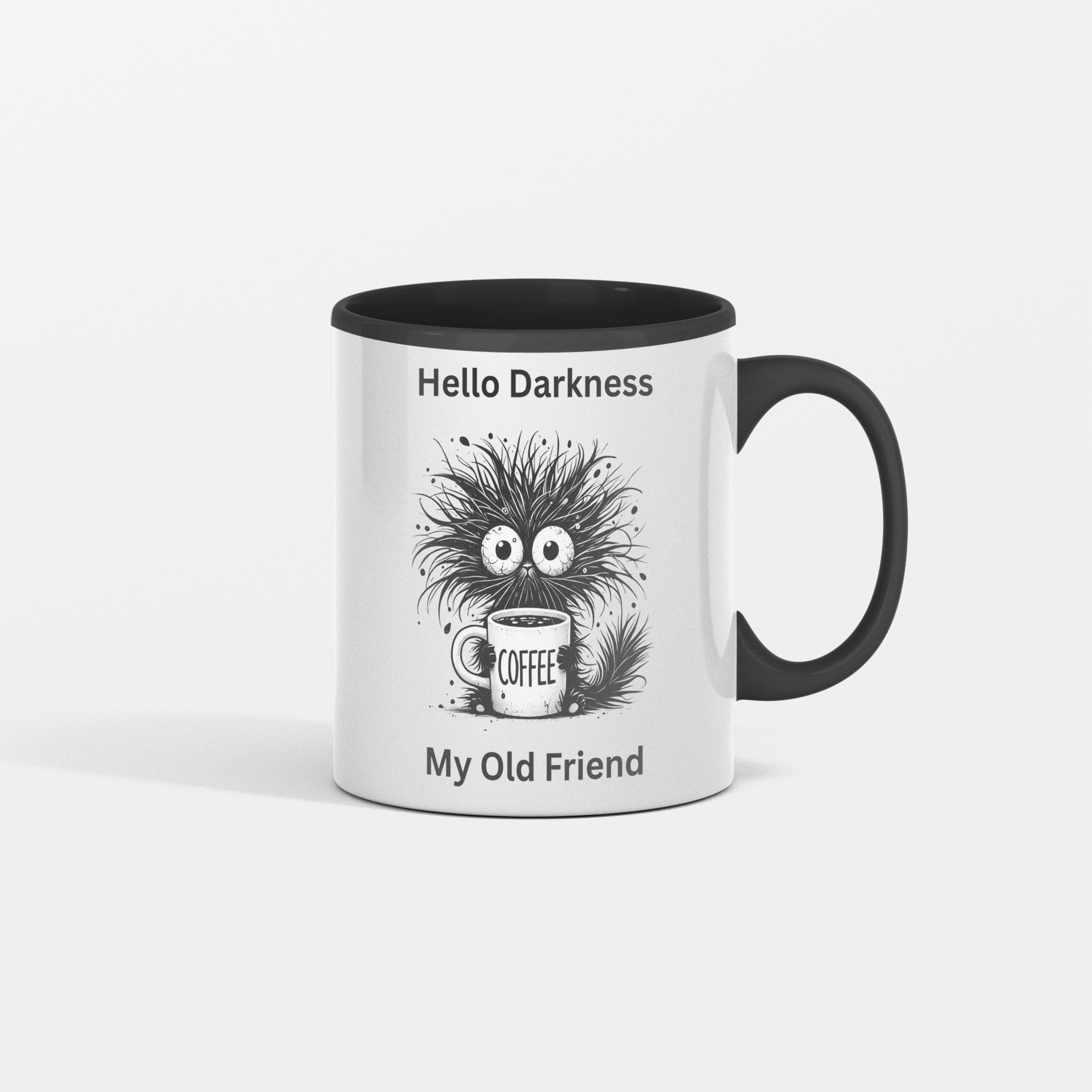 Ceramic Mug Hello Darkness My Old Friend