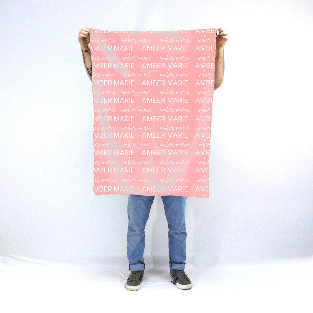 Custom Baby Gift – Personalized Baby Name Blanket, Custom Baby Blanket with Name, Newborn Hospital Blanket, Baby Name Swaddle, Toddler and beyond