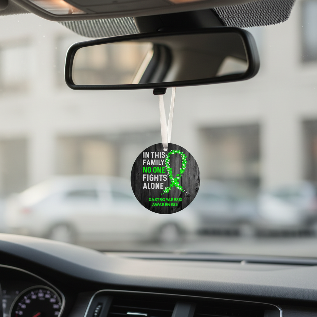 Gastroparesis Christmas Ornament and Car Accessories Rear View Mirror Ornament