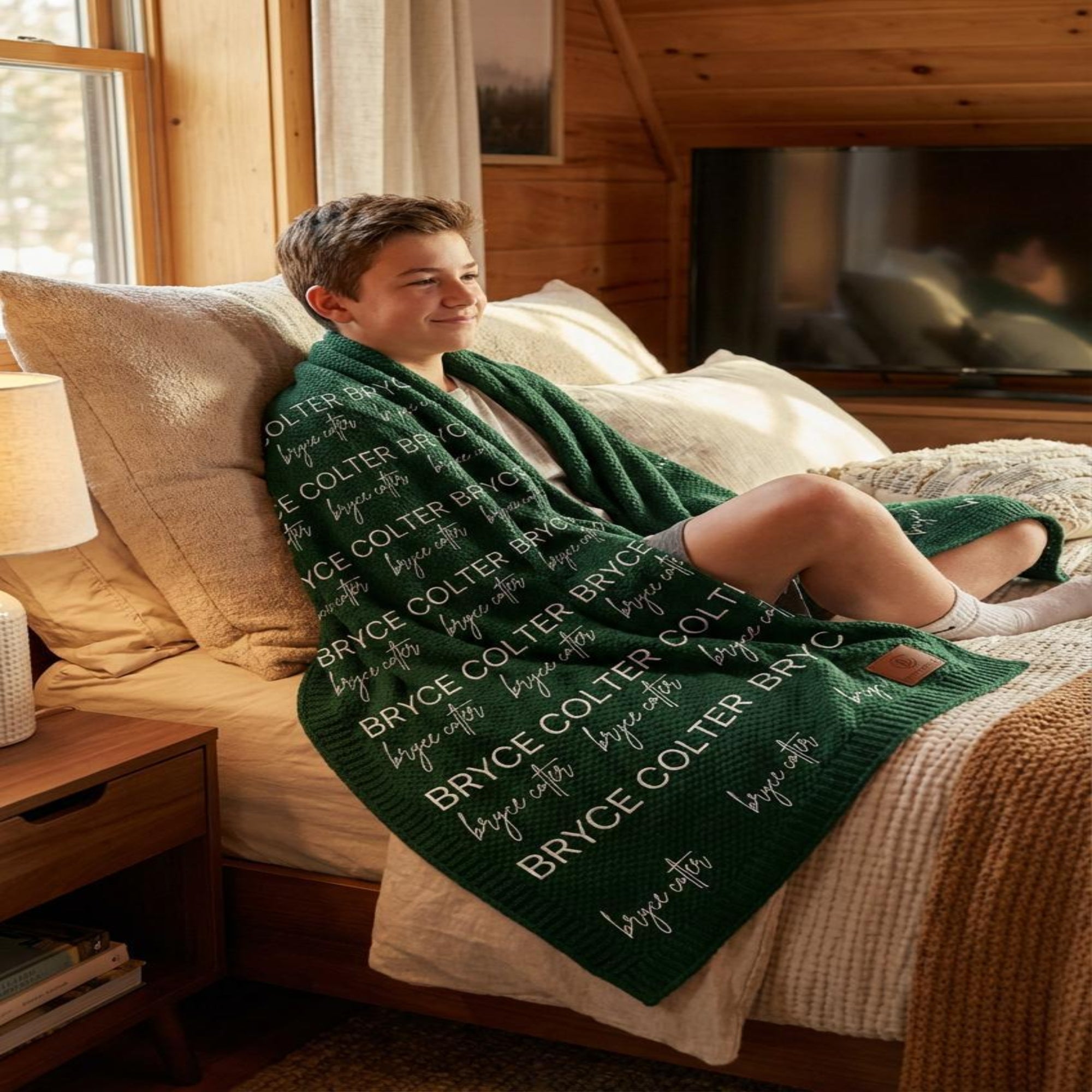 Custom Baby Gift – Personalized Baby Name Blanket, Custom Baby Blanket with Name, Newborn Hospital Blanket, Baby Name Swaddle, Toddler and beyond